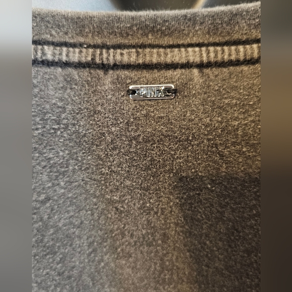 VICTORIA SECRET PINK - T- SHIRT DRESS - PULL STRING SIDES NWOT - Picture 4 of 5